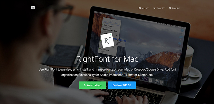 How I finally learned to manage and organize my font library, with help from RightFont // From MichelleHickey.Design