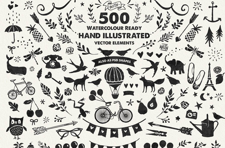Designing with Stock Illustrations, Graphics and Fonts. How to make the best use of these resources and create projects that stand out from everyone else. // From MichelleHickey.Design