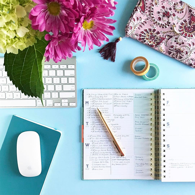 Learning to Push Past Your Doubts // Do you ever wonder what your fellow creative entrepreneurs are up to? In between the big wins, product launches, and collaborations are the small steps (some forward, some backward) that lead to those turning points. Here's a transparent account of a week in the life of a gal in passionate pursuit of business growth, personal development and those magical milestones. // From MichelleHickey.Design