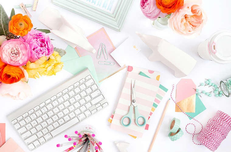 A step by step tutorial on how to design printable art, using BeFunky — a free online graphic design program. // From MichelleHickey.Design in partnership with BeFunky.