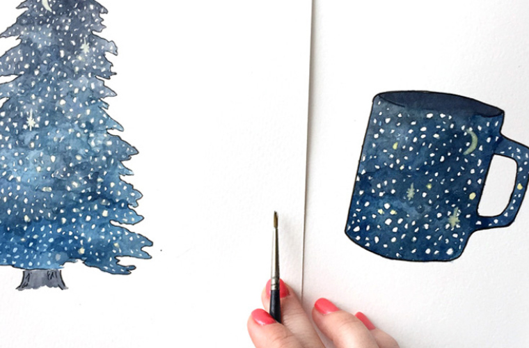How this fine artist defined her own happiness and built her thriving online business // A interview with creative entrepreneur, Kori Clark from MichelleHickey.Design