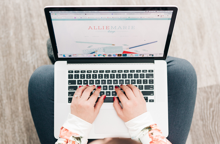 The secret behind this visual brand designer’s success // A interview with creative entrepreneur, Allison Burns, Allie Marie Design, from MichelleHickey.Design