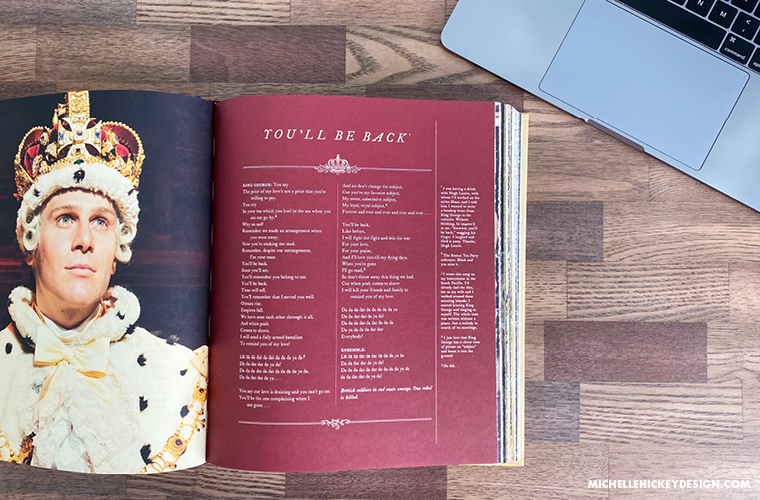 Michelle shares the creative lessons she learned from the book, Hamilton: The Revolution, by Lin-Manuel Miranda and Jeremy McCarter. // From Michelle Hickey Design #creativedevelopment #hamilton #bookreview