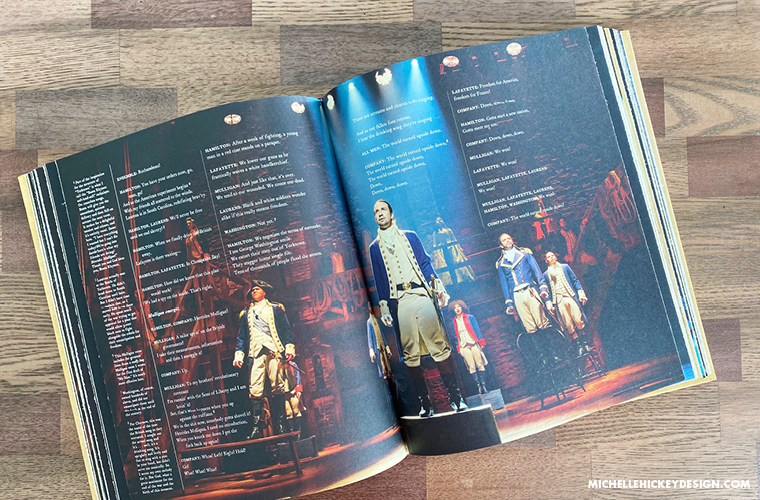 Michelle shares the creative lessons she learned from the book, Hamilton: The Revolution, by Lin-Manuel Miranda and Jeremy McCarter. // From Michelle Hickey Design #creativedevelopment #hamilton #bookreview