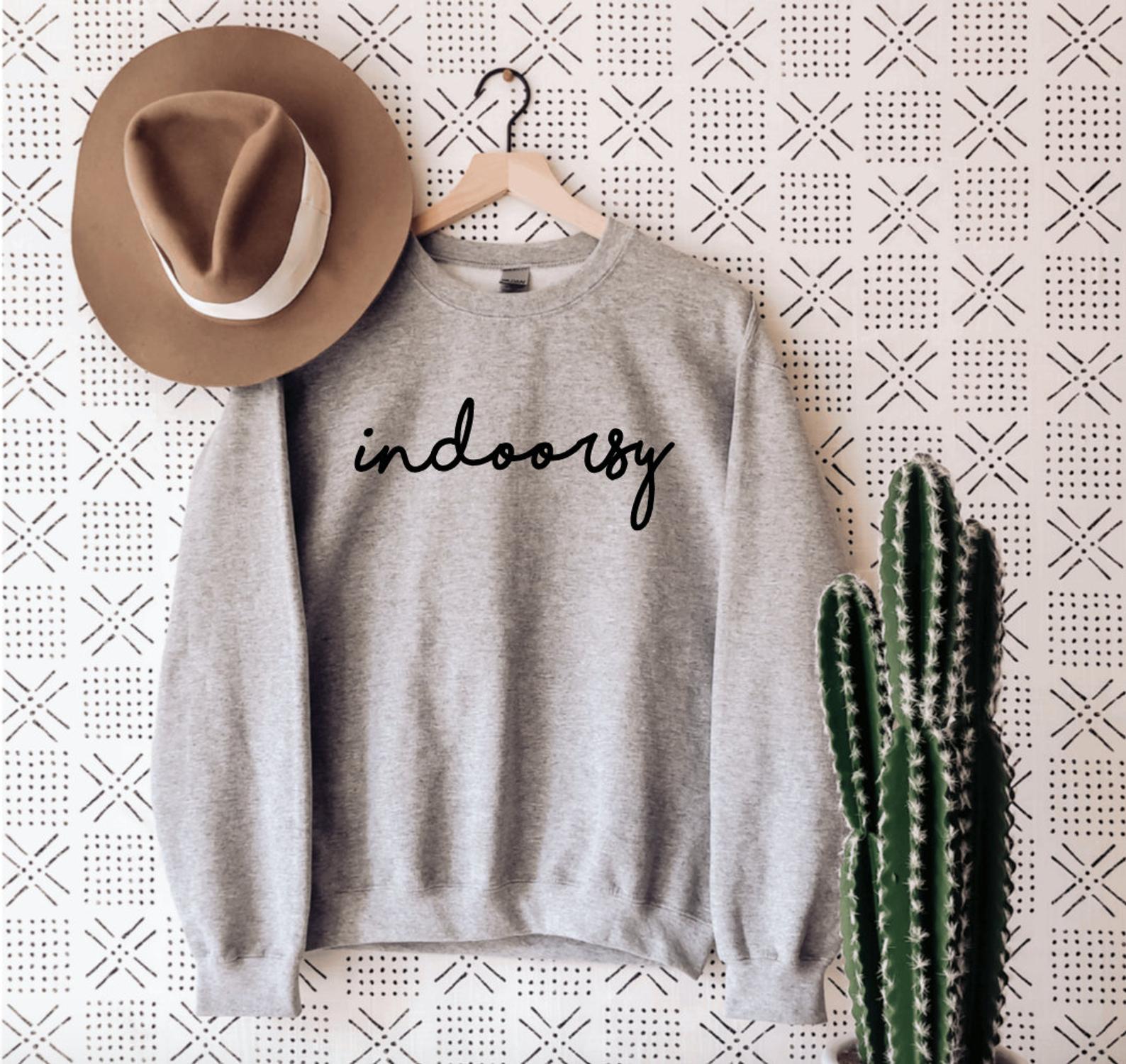 Indoorsy Sweatshirt, from Benny + Ray