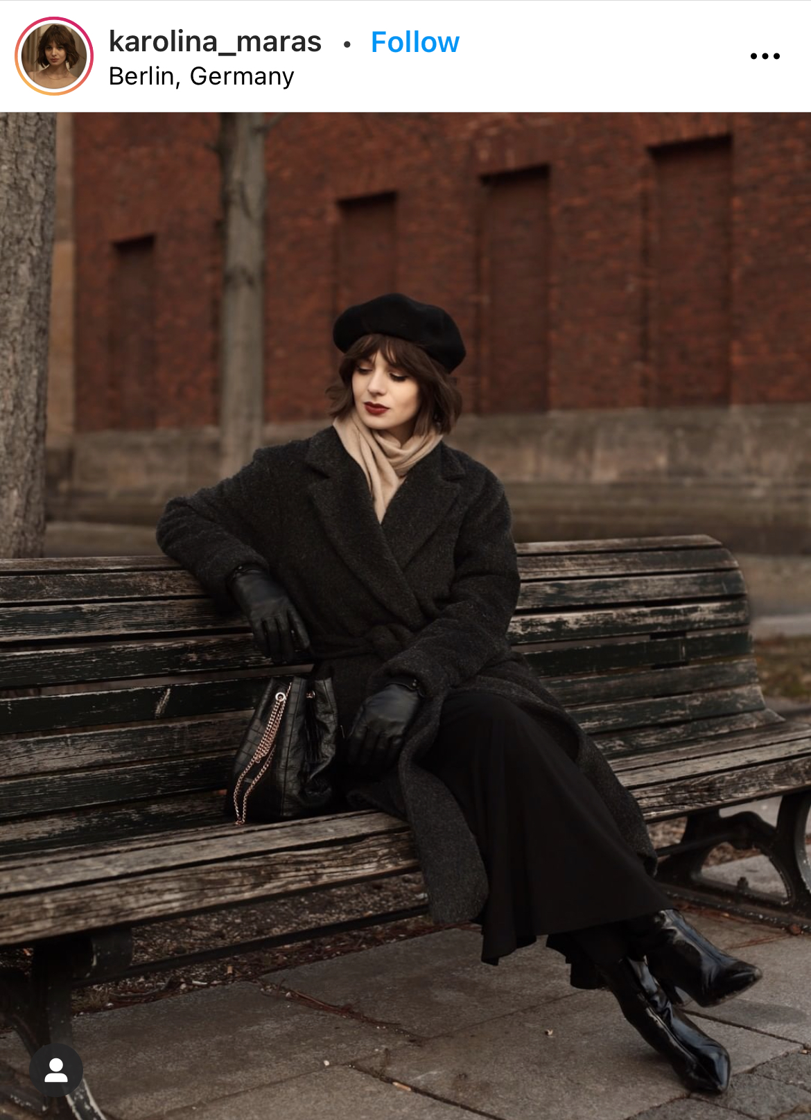 Finding beauty in dark days of winter. Photo from @karolina_maras