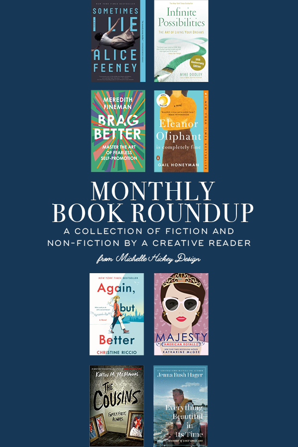monthly-book-roundup-january-2021-from-michelle-hickey-design Monthly book roundup of fiction and non fiction from creative blogger Michelle Hickey